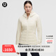 lululemon丨Down For It All 女士羽絨連帽外套 LW4CA7S 淺象牙白 XS /4