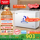 澳柯瑪（AUCMA）307升減霜冰柜家用大容量冷藏柜冷凍柜 臥式冷柜冰箱雪糕柜一級能效 BC/BD-307HNE 國家補貼20%