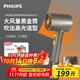 飛利浦（PHILIPS）吹風(fēng)機家用大功率電吹風(fēng)負離子護發(fā)時(shí)尚小巧便攜款生日禮物送女友 中秋禮品 黑金筒BHD321/05