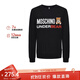 莫斯奇諾（moschino）女士小熊印花logo寬松套頭休閑衛衣Z A1710 9004 黑色
