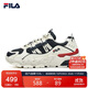 FILA 斐樂(lè )官方女休閑鞋老爹鞋2025春夏緩震透氣跑步運動(dòng)鞋