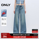 ONLY2025秋季新款時(shí)尚百搭寬松中腰老爹褲長(cháng)褲牛仔褲女|125132067 J33 復古350牛仔洗水 S S標準褲長(cháng)