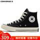 匡威（Converse）1970s 經(jīng)典三星標高幫鞋情侶運動(dòng)鞋學(xué)生鞋休閑帆布鞋男女鞋多巴胺 162050C 三星標經(jīng)典黑 40 /7