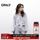 ONLY2025夏季新款法式優(yōu)雅荷葉邊輕薄質(zhì)感長(cháng)袖雪紡衫女|125251002 H3H瑞秋印花藍 XS