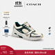 蔻馳（COACH）【專(zhuān)享直降】新品男士男鞋SPORT運動(dòng)鞋跑步鞋平底鞋簡(jiǎn)約透氣 黃綠色 混合色 42