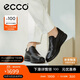 愛(ài)步（ECCO）樂(lè )福鞋男 百搭增高牛皮休閑皮鞋 雅仕男鞋系列207144 黑色41