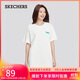 斯凱奇（Skechers）繽紛短袖夏季男女同款休閑T恤潮流顯瘦上衣L224U080