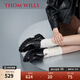 THOM WILLS【朱正廷同款】ThomWills英倫風(fēng)小皮鞋布洛克真皮增高德比鞋WD021 黑色WD021 38 /6碼