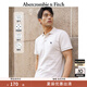ABERCROMBIE & FITCH【經(jīng)典小麋鹿】男裝25夏季美式通勤POLO衫短袖T恤KI124-5182 白色 M (180/100A)