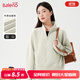 班尼路外套女開衫衛(wèi)衣女裝秋冬季新款潮流寬松上衣服休閑運(yùn)動(dòng)夾克2025年 灰綠-純色 S