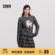 森馬（Semir）毛衣女提花衣服趣味潮流2024冬季圓領(lǐng)正肩毛衫甜酷風(fēng)109724107008