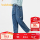 巴拉巴拉童裝兒童男童牛仔褲秋裝長(cháng)褲工裝風(fēng)24108103