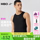 MBO男子打底衫干爽公路自行車(chē)騎行背心B120騎行服 無(wú)袖-黑色 XL