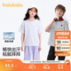 巴拉巴拉童裝兒童短袖T恤2025男童女童夏裝吸濕速干親子上衣208225117223