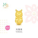 周生生龍年生肖龍黃金轉運珠Charme本命年足金串珠龍組合單顆定價(jià) 元寶龍94299C