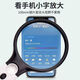 Aseblarm放大鏡帶燈10倍光學(xué)鏡片高清倍鏡家電子芯片主板手機維修珠寶鑒定 【大號直徑100m 】帶燈便攜式放大鏡