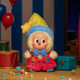馬戲團萬(wàn)圣節WHY SO SERIOUS系列拉布布搪膠毛絨掛件盲盒禮物 星星人-彩虹豆丁