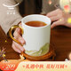 永豐源（auratic）夫人瓷盛世玉蘭 350ml茶杯馬克杯 白色簡(jiǎn)約喬遷禮贈 禮盒包裝 350ml