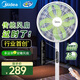 美的（Midea）幸運草安睡風(fēng)扇直流變頻電風(fēng)扇落地扇四葉草一級能效輕音省電桌面臺式立式兩用電扇家用節能扇 【直流變頻輕音 五星舒適認證】遙控 SDH30RX