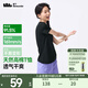 蕉下（beneunder）正肩棉質(zhì)短袖T恤女士25新款輕薄透氣休閑百搭圓領(lǐng)上衣女GP930 漫暮黑 M