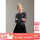 ELLE KIDS新年系列領(lǐng)口亮片羊毛針織衫女童冬季節日氛圍毛衣
