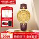 西普尼金表（HIPINE）金表女防水石英表輕奢純金999旋轉式表殼黃金手表女士生日禮物 【時(shí)來(lái)運轉】金重1.5g+