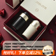 ENO新款陶瓷內膽保溫杯男女學(xué)生禮物咖啡杯隨行大容量車(chē)載刻字水杯子 白金+黑金【幸福雙杯套裝】 500ml 540ml