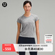 lululemon丨Swiftly Tech 女士運動(dòng)短袖 T 恤 2.0 *Race LW3FQHS 石板灰/白 M /8