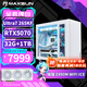 銘瑄（MAXSUN）intel Ultra7 265KF/RTX5080/5070/5060TI純白迷你ITX臺式組裝電腦主機(jī)電競游戲直播DIY設(shè)計整機(jī) 配置四丨U7 265KF丨RTX5070