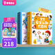 寶寶巴士繪本套裝(不含jojo赳赳點讀筆)成長故事系列圖書 0-6歲寶寶親子共讀啟蒙故事識字中英雙語閱讀早教機兒童生日禮物 【安全+職業(yè)大百科】2-3歲