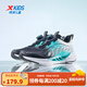 特步兒童鞋【氫風(fēng)8.0護足跑鞋】網(wǎng)革透氣緩震旋鈕扣飛彈科技運動(dòng)跑鞋 黑/極光綠 【氫風(fēng)8.0】 35 碼