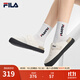 FILA 斐樂(lè )官方女鞋SMILA摩登拖鞋2025夏季新款元氣拖鞋休閑勃肯鞋 豆腐白-TF 38