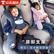 olevo車(chē)載抱枕兒童車(chē)內護頸靠枕睡覺(jué)神器可愛(ài)睡枕汽車(chē)后排安全帶防勒脖 后排睡覺(jué)抱枕 【哈士奇】 1個(gè) 灰色