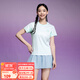 川崎（KAWASAKI）25新款敦煌飛天系列專(zhuān)業(yè)羽毛球服運動(dòng)T恤男女吸汗速干透氣短袖 女款短袖T恤 K2C02-C2012 湖綠色 L