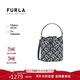 芙拉芙拉（FURLA）CLIO系列 手提單肩包 牛仔藍色+黑色【送女友】