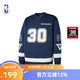 NBA【新款】官方球場(chǎng)男女同款長(cháng)袖T（詹姆斯/庫里/東契奇/哈登） 藏青(斯蒂芬庫里) M
