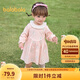 巴拉巴拉童裝女童連衣裙兒童裙子寶寶2025春嬰兒精致甜美可愛208125111009