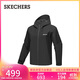 斯凱奇（Skechers）沖鋒衣男2025秋三合一運動(dòng)外套抓絨防水戶(hù)外上衣P425M136