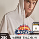 dickies衛衣男女同款城市輕戶(hù)外大logo印花連帽衛衣DK007060 白色 S