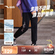 安踏兒童褲子女大童2025秋季運動(dòng)舒適針織運動(dòng)長(cháng)褲A62537705