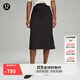 lululemon丨City Sleek 女士高腰半身裙 LW8ALKS 黑色 26