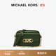 MICHAEL KORS邁克高仕 MK Parke 中號單肩手包鏈條相機包 墨綠色 386 中號