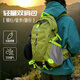 威納登戶(hù)外運動(dòng)包男百搭大容量女士雙肩包大學(xué)生背包出差徒步旅行登山包 熒光綠
