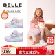 百麗童鞋2025冬新品女童幻彩美人魚(yú)公主運動(dòng)鞋二棉保暖休閑戶(hù)外鞋28