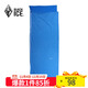 黑冰（BLACKICE）絲絨睡袋內膽旅行便攜睡膽酒店賓館隔臟床單Z6513/藍色/均碼