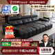 法莎蒂政府補貼意式極簡勞倫斯零靠墻電動功能沙發(fā)頭層牛皮沙發(fā)SF1219皮 【三電動】2.8米單扶單+單+單扶單 【旗艦版·新太空坐感】3.0mm超厚全頭層牛皮