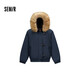 森馬（Semir）羽絨服女冬季可脫卸毛領(lǐng)牛角扣80絨子2025學(xué)院風(fēng)外套109725113026