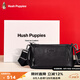 暇步士（Hush Puppies）【禮盒裝】頭層牛皮單肩包男士簡(jiǎn)約商務(wù)斜挎包大容量小背包