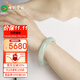 七彩云南翡翠玉手鐲玉鐲子女款玉石鐲子送媽媽女友情人節生日禮物