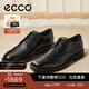 愛(ài)步（ECCO）商務(wù)皮鞋男 男士婚鞋結婚圓頭德比鞋男鞋正裝皮鞋 都市倫敦525604 黑色52560401001 42